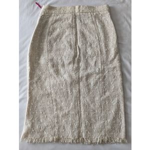 Dolce & Gabbana Tweed Knee Length Pencil Skirt